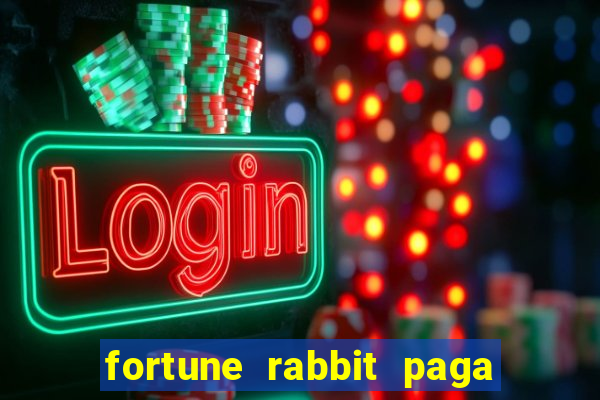 fortune rabbit paga mesmo Informational